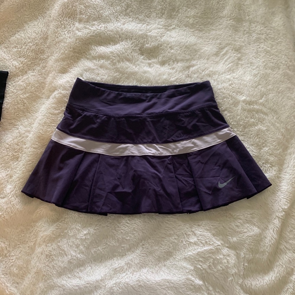Purple Nike skort